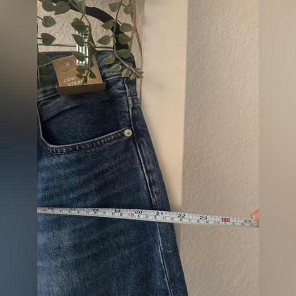 MADEWELL 31P Low Slung Straight Rigid denim NWT petite baggy - Picture 13 of 15